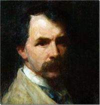 Portrait of Frank Bramley: Self-portrait